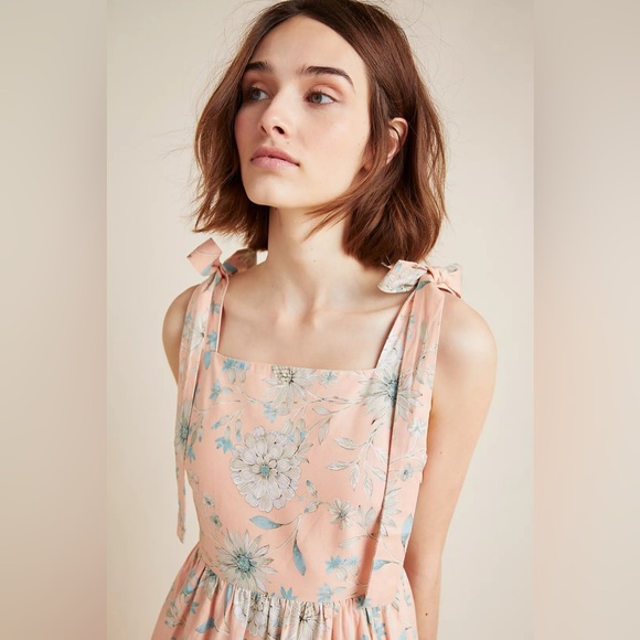 Gal Meets Glam x Anthropologie Makenna floral maxi dress, Size 8 - Picture 2 of 11